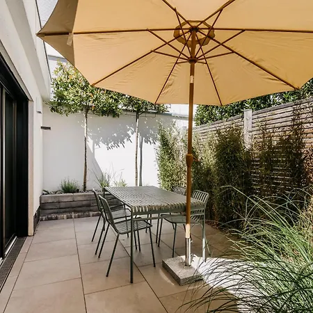 Апартаменты Modernes Mit Terrasse & Homeoffice Мюнстер
