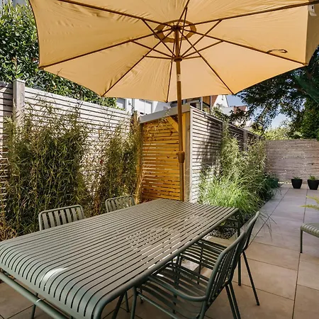 Апартаменты Modernes Mit Terrasse & Homeoffice Мюнстер